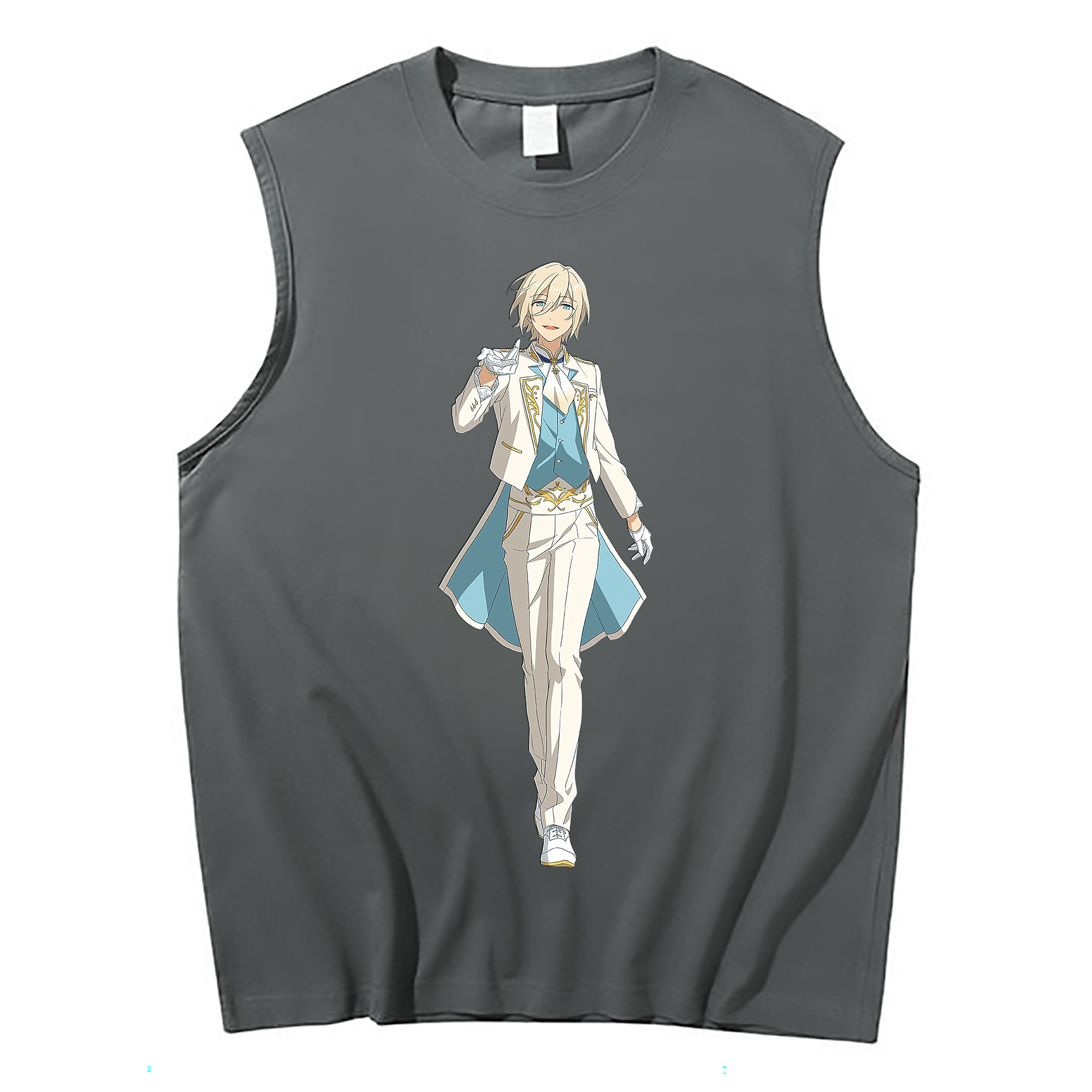 （画像用） あんさんぶるスターズ! Ensemble Stars コットン100％タンクトップ（フロントプリント）